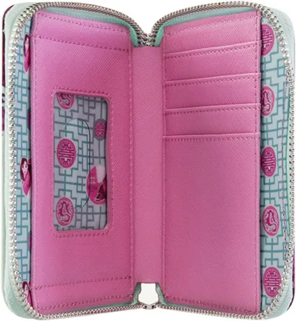 Portefeuille zippé Mulan 25ème Anniversaire Loungefly