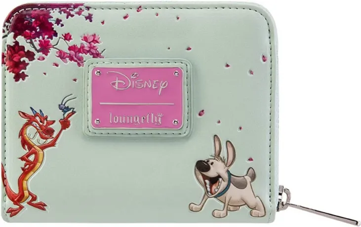 Portefeuille zippé Mulan 25ème Anniversaire Loungefly
