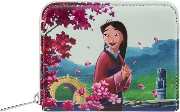 Portefeuille zippé Mulan 25ème Anniversaire Loungefly