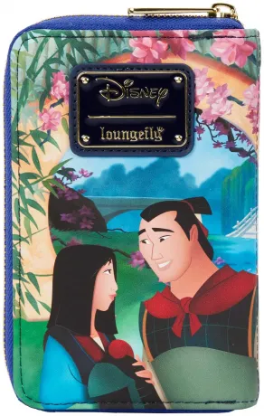 Portefeuille zippé Château de Mulan Loungefly