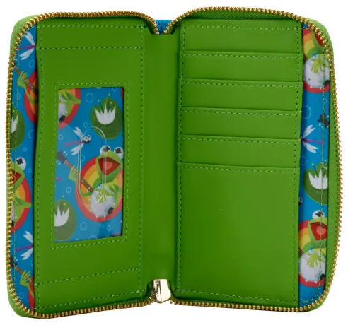 Portefeuille zippé Muppets Connexion Arc-en-Ciel Loungefly