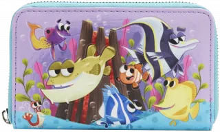 Portefeuille zippé Nemo Aquarium Loungefly