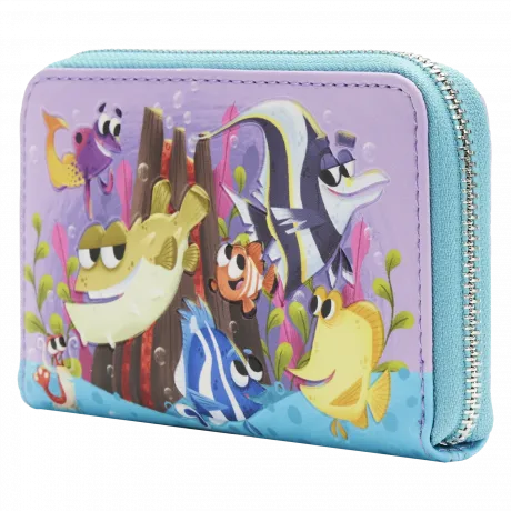 Portefeuille zippé Nemo Aquarium Loungefly