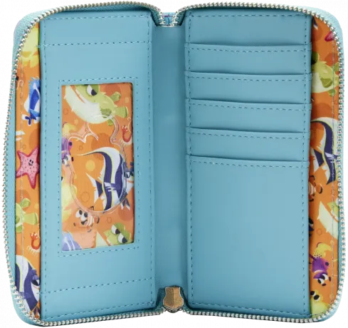 Portefeuille zippé Nemo Aquarium Loungefly