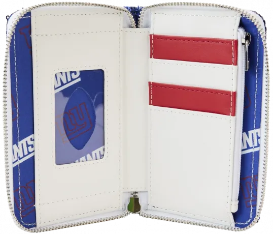 Portefeuille zippé New York Giants Sequin Loungefly