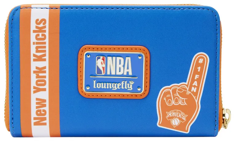 Portefeuille zippé New York Knicks Patch Icons Loungefly