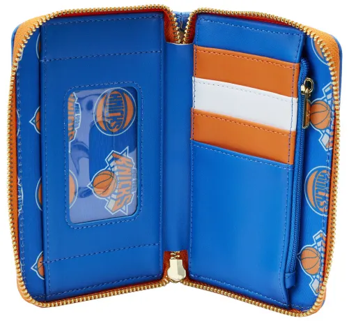 Portefeuille zippé New York Knicks Patch Icons Loungefly