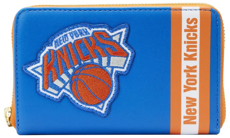 Portefeuille zippé New York Knicks Patch Icons Loungefly