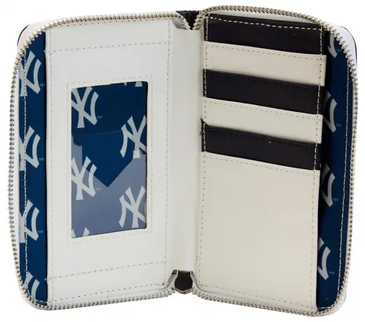 Portefeuille zippé New York Yankees Patches Loungefly