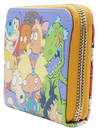 Portefeuille zippé Nick 90s Impression Intégrale Loungefly