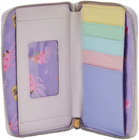 Portefeuille zippé Bob l&#039;éponge et Patrick Pêche à la méduse Pastel Loungefly