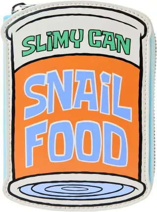 Portefeuille zippé Nourriture pour Escargots Gary Loungefly