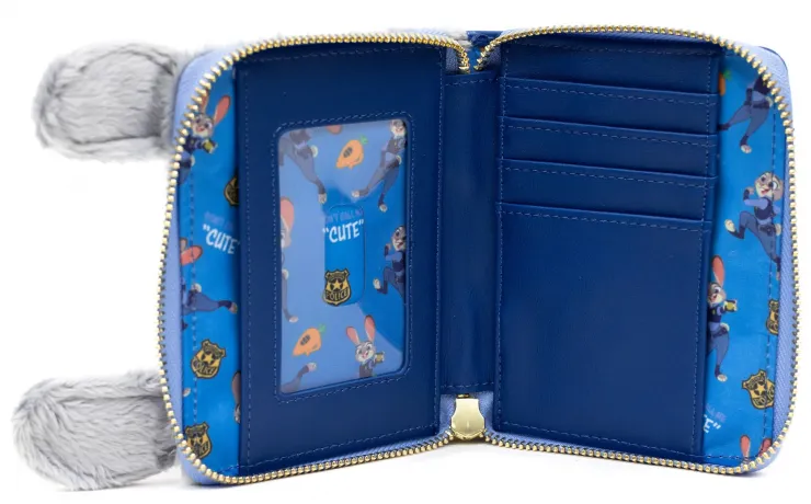 Portefeuille zippé Officier Judy Hopps Cosplay Loungefly