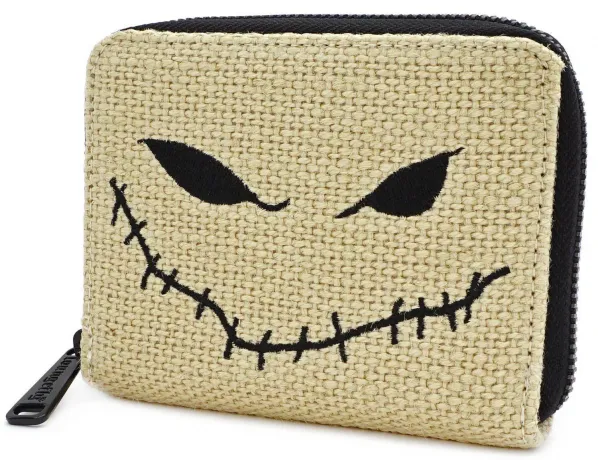 Portefeuille zippé Oogie Boogie Cosplay en Toile de Jute Loungefly