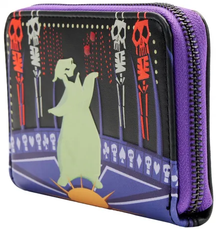 Portefeuille zippé Oogie Boogie Glow Loungefly