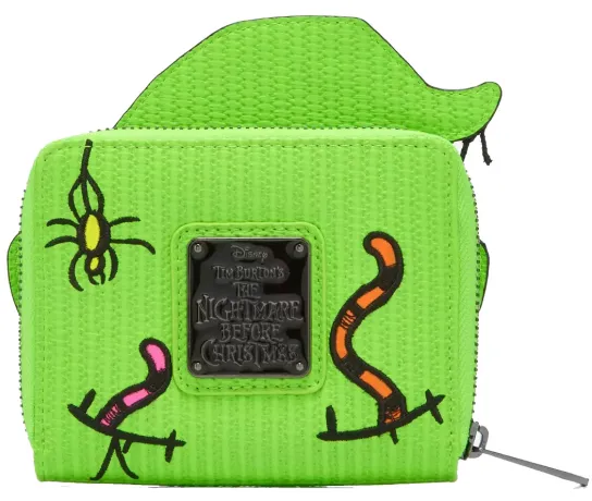 Portefeuille zippé Oogie Boogie Insectes Glow Loungefly