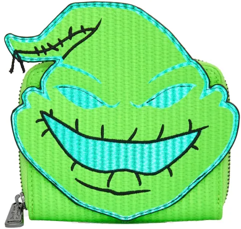 Portefeuille zippé Oogie Boogie Insectes Glow Loungefly