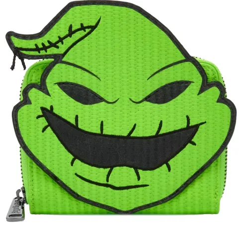 Portefeuille zippé Oogie Boogie Insectes Glow Loungefly
