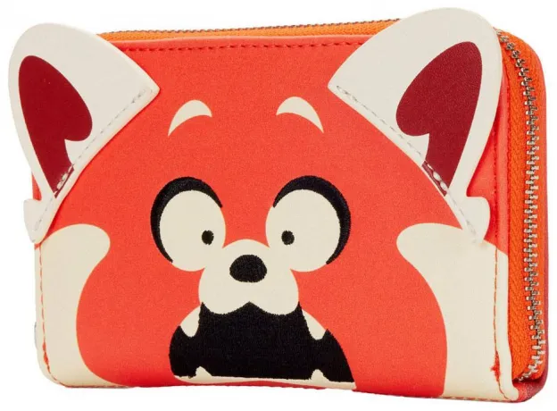 Portefeuille zippé Panda Roux Cosplay Loungefly