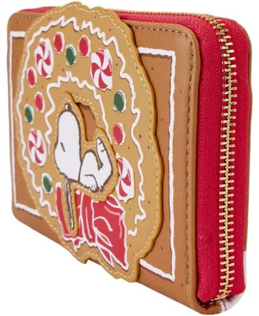 Portefeuille zippé Parfumé Couronne en pain d&#039;épices Loungefly