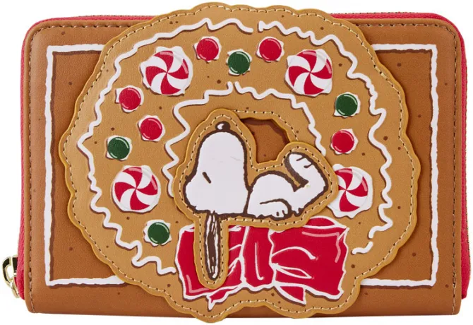 Portefeuille zippé Parfumé Couronne en pain d&#039;épices Loungefly