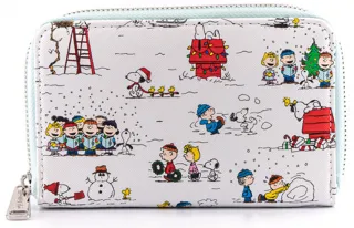 Portefeuille zippé Snoopy Bonnes Vacances Impression Intégrale Loungefly