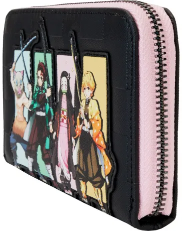 Portefeuille zippé Personnages de l&#039;Anime Loungefly