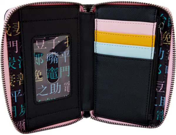 Portefeuille zippé Personnages de l&#039;Anime Loungefly