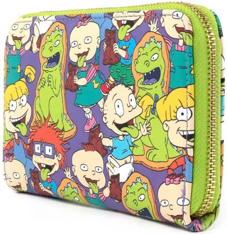 Portefeuille zippé Personnages Les Razmoket Loungefly