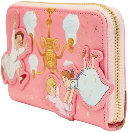 Portefeuille zippé Peter Pan Vous pouvez voler 70ème Anniversaire Loungefly