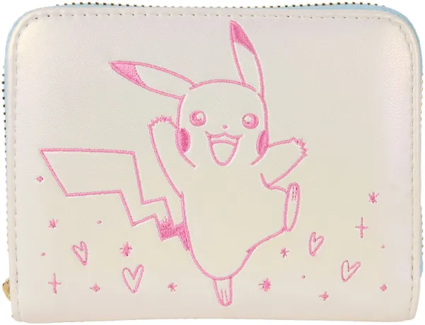 Portefeuille zippé Pikachu Iridescent Loungefly