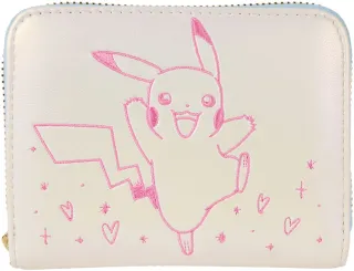 Portefeuille zippé Pikachu Iridescent Loungefly