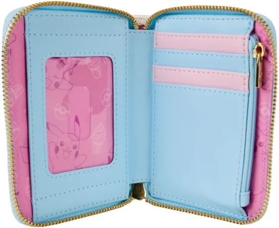 Portefeuille zippé Pikachu Iridescent Loungefly