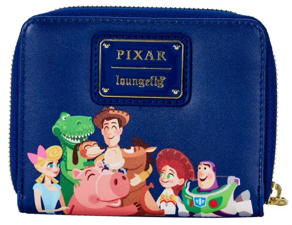 Portefeuille zippé Pixar Moments Woody et la Bergère Loungefly