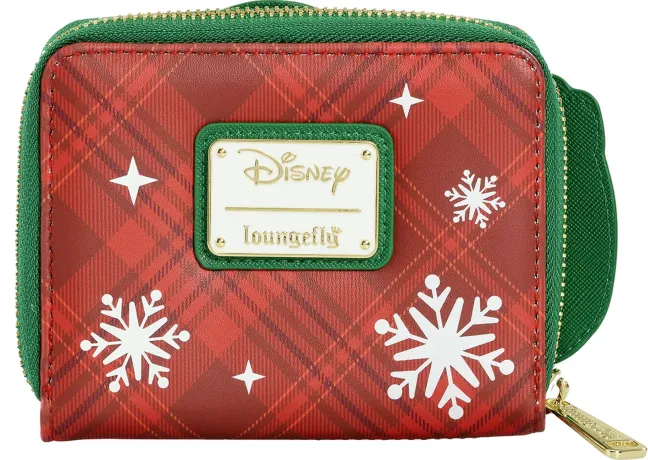Portefeuille zippé Plaid Baymax Loungefly