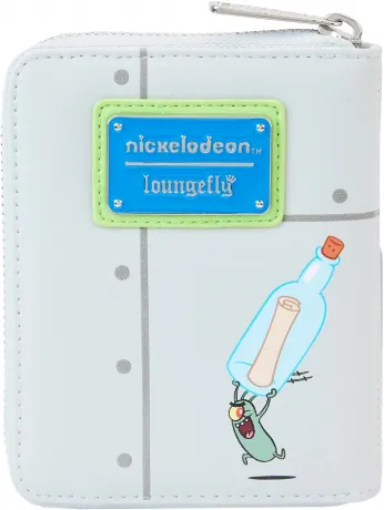 Portefeuille zippé Plankton Lenticulaire Loungefly