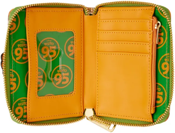 Portefeuille zippé Pluto 95ème Anniversaire Plaid Loungefly