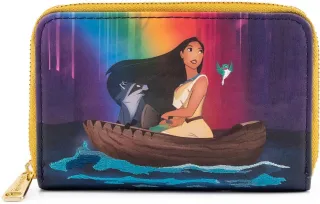 Portefeuille zippé Pocahontas Just Around The River Bend Loungefly