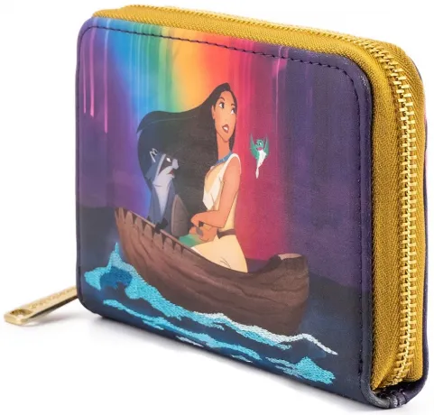 Portefeuille zippé Pocahontas Just Around The River Bend Loungefly