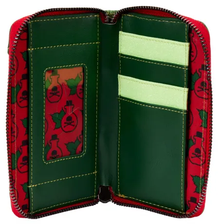 Portefeuille zippé Poison Ivy Cosplay Loungefly