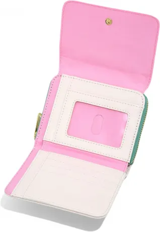 Portefeuille zippé Pokémon dorment sur des fleurs Loungefly