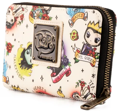 Portefeuille zippé Tatouages Pop! by Loungefly Loungefly