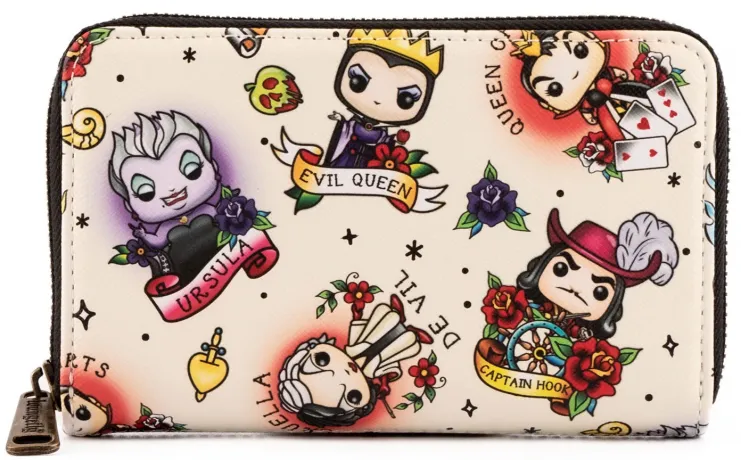 Portefeuille zippé Tatouages Pop! by Loungefly Loungefly