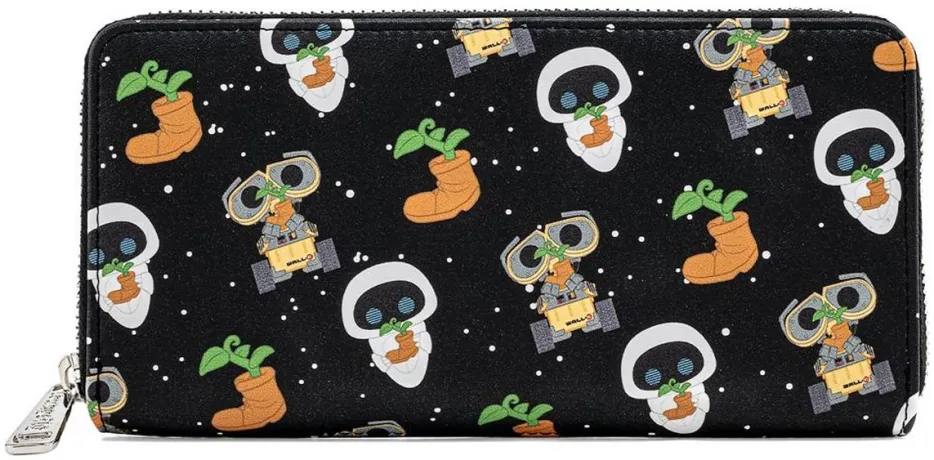 Portefeuille zippé Pop! by Loungefly Wall-E et Eve Journée de la Terre Loungefly