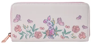 Portefeuille zippé Porcinet Floral Loungefly