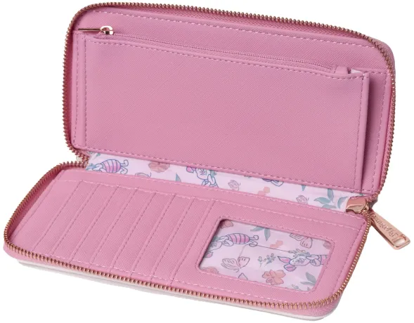 Portefeuille zippé Porcinet Floral Loungefly