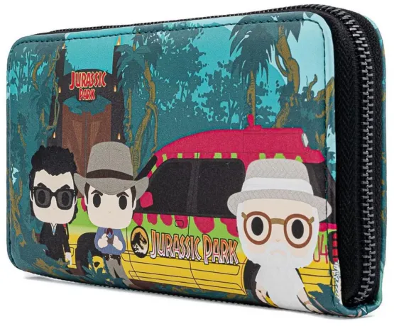 Portefeuille zippé Portes de Jurassic Park Pop! by Loungefly Loungefly