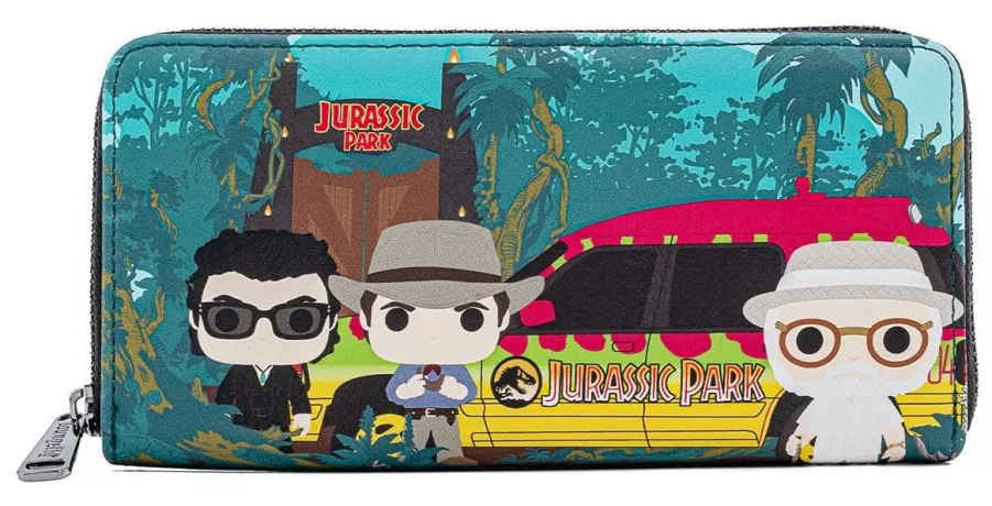 Portefeuille zippé Portes de Jurassic Park Pop! by Loungefly Loungefly