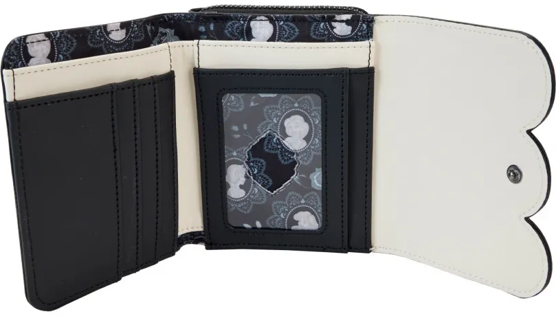 Portefeuille zippé Portraits de Princesses en Porcelaine Camée Loungefly