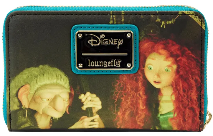 Portefeuille zippé Princesse Merida Scènes Loungefly